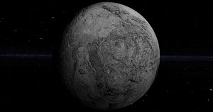 3D HAUMEA PLANET
