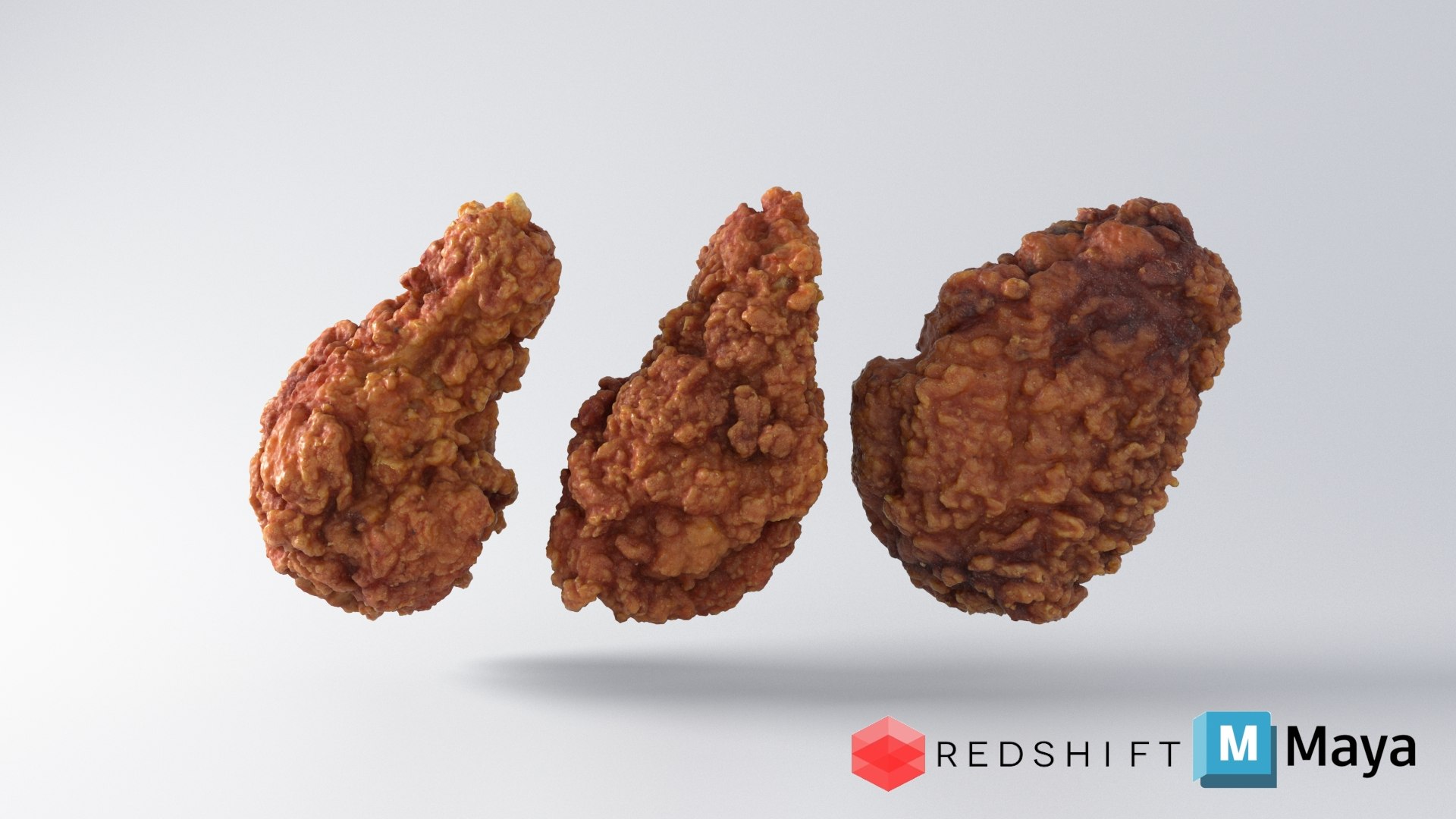 Realistic Chicken Fries 3D model https://p.turbosquid.com/ts-thumb/6r/U4JEf0/0J/chicken_fry_collection_conv_08_maya_redshift/jpg/1746168517/1920x1080/fit_q87/6587dced018193b19ac0af92ec57285f0956b002/chicken_fry_collection_conv_08_maya_redshift.jpg