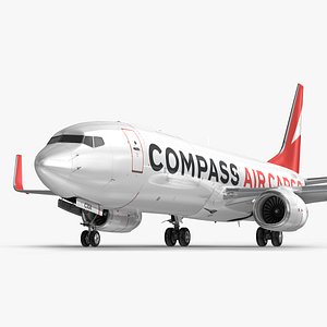 Boeing 737-800BCF Compass Air Cargo 3D model