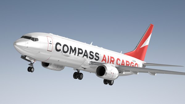 modelo 3d Boeing 737-800BCF Compass Air Cargo - TurboSquid 2547161