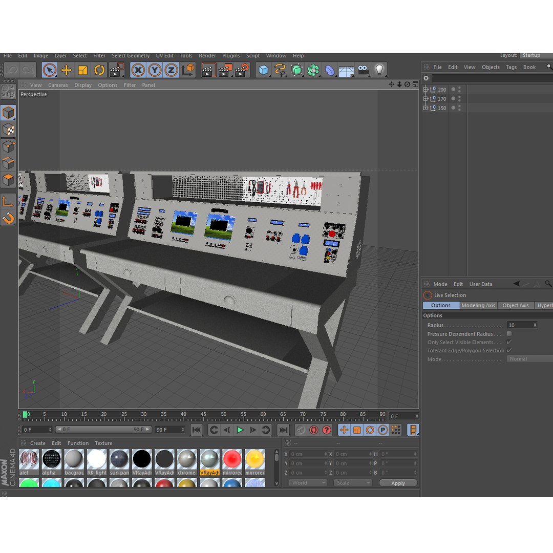 3D Model Calibration Test Benches - TurboSquid 1355804