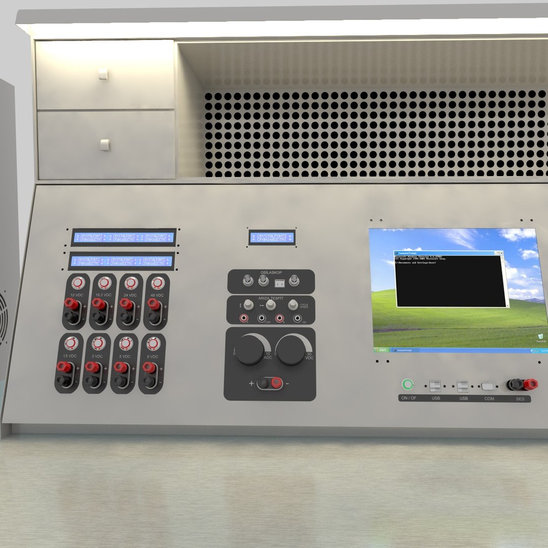3D Model Calibration Test Benches - TurboSquid 1355804