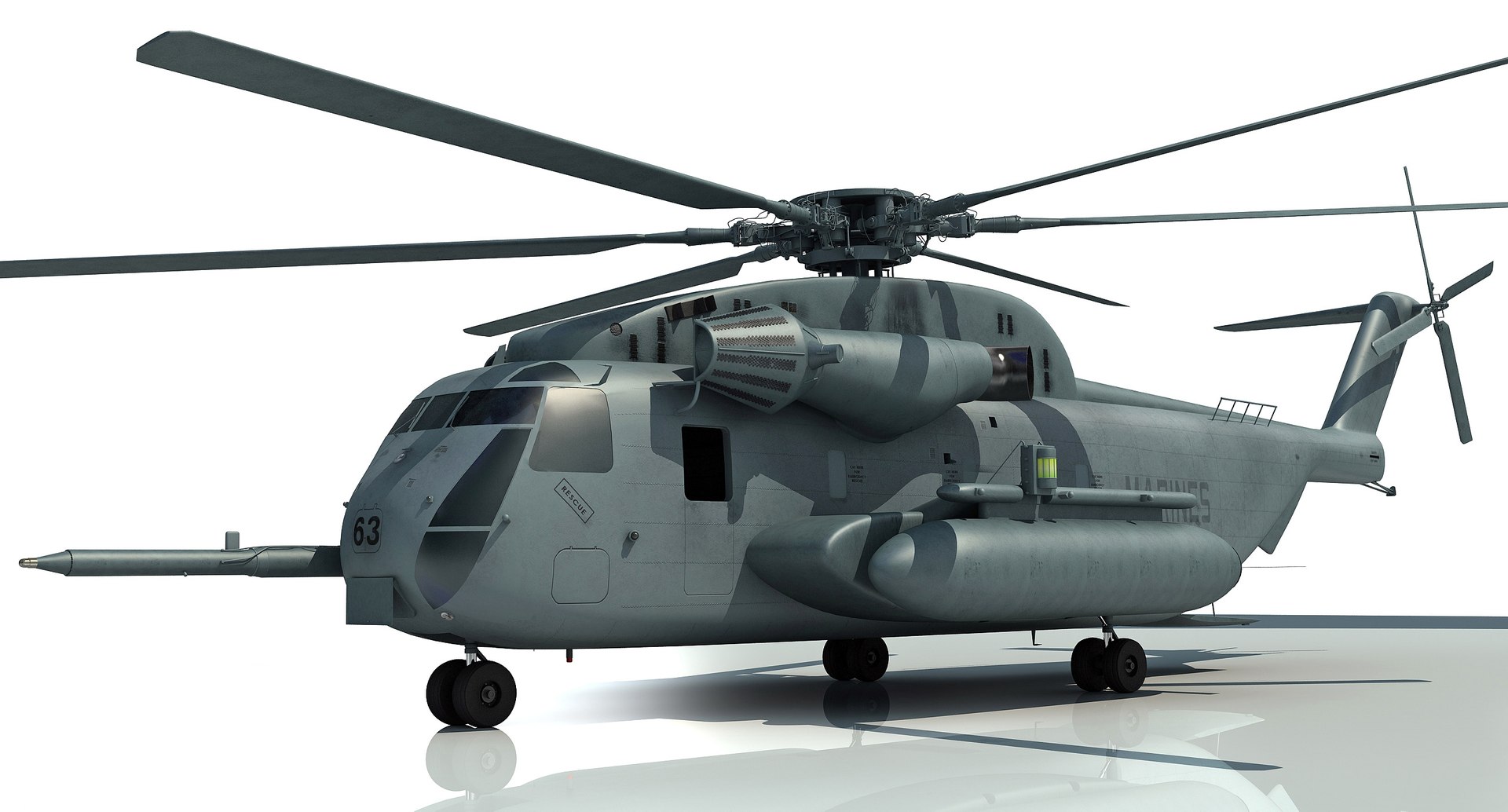 Sikorsky Ch-53 Sea Stallion Obj, image size:1920x1034