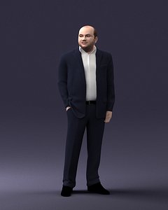 3D scanned architectural human