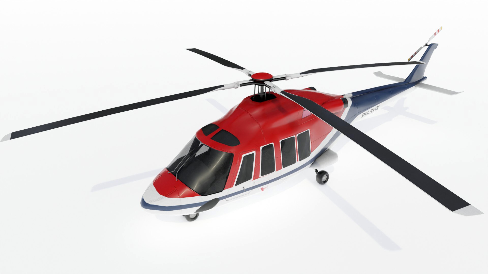 C4d Agustawestland Aw139 Helicopter Bell
