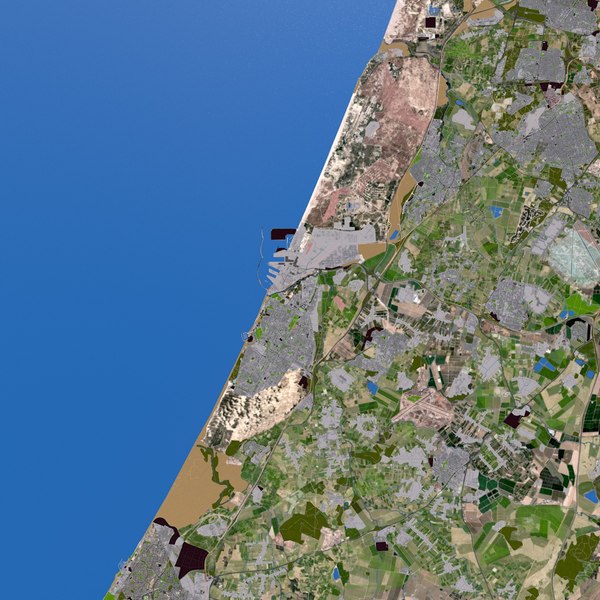 3D Ashdod City Of Israel