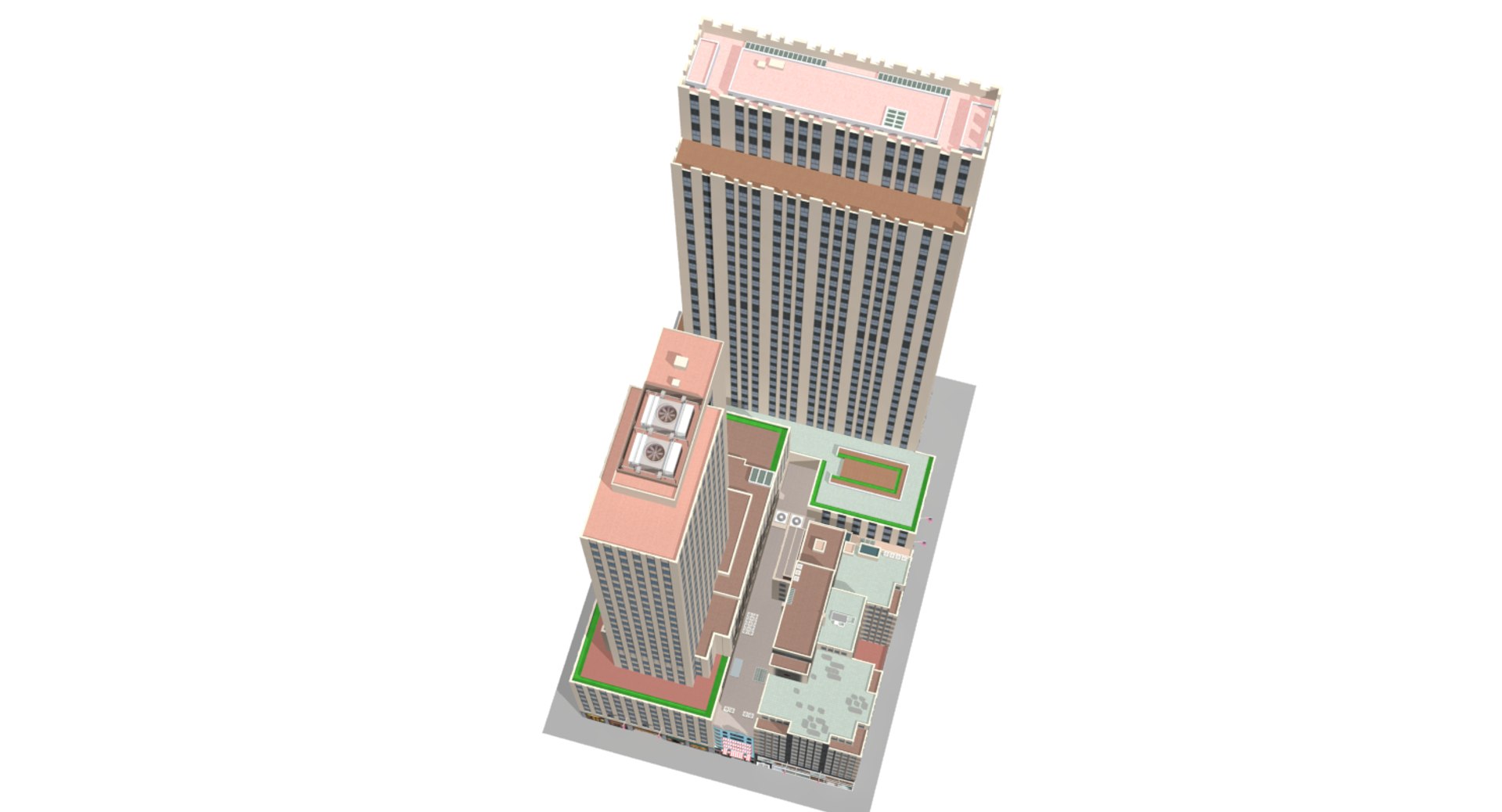 Rockefeller Center Hanover Time-life 3D - TurboSquid 1233103