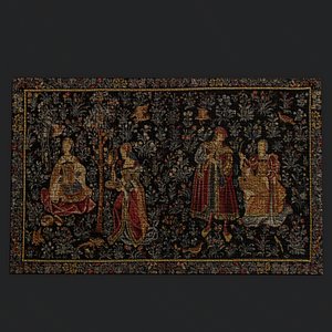 decor carpet rug 3D