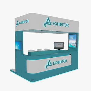 exhibition booth model