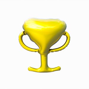 3D TrophyIconShapedBalloon model