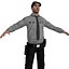 Security Guard LOD3 Rigged Pack