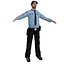 Security Guard LOD3 Rigged Pack