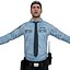 Security Guard LOD3 Rigged Pack