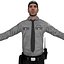 Security Guard LOD3 Rigged Pack