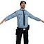 Security Guard LOD3 Rigged Pack