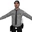 Security Guard LOD3 Rigged Pack