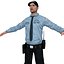 Security Guard LOD3 Rigged Pack