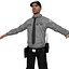 Security Guard LOD3 Rigged Pack