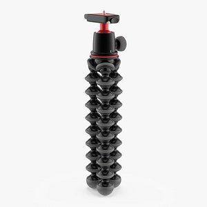 Action Camera Flexible Mini Tripod 3D model