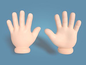 Cartoon Hand Textured