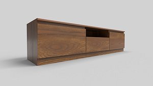 TV Rack N41 3D model