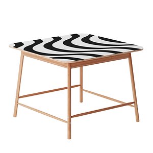 ikea tillflle table 3d model