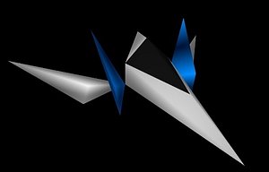 3d model enhanced arwing original