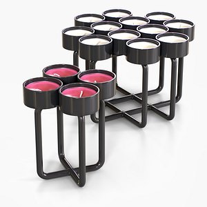 Candle Ruda Set 3D model