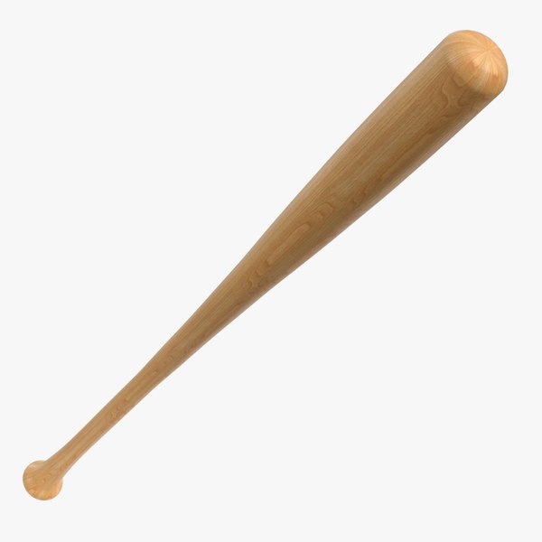 Wooden baseball bat 3D model - TurboSquid 1229515