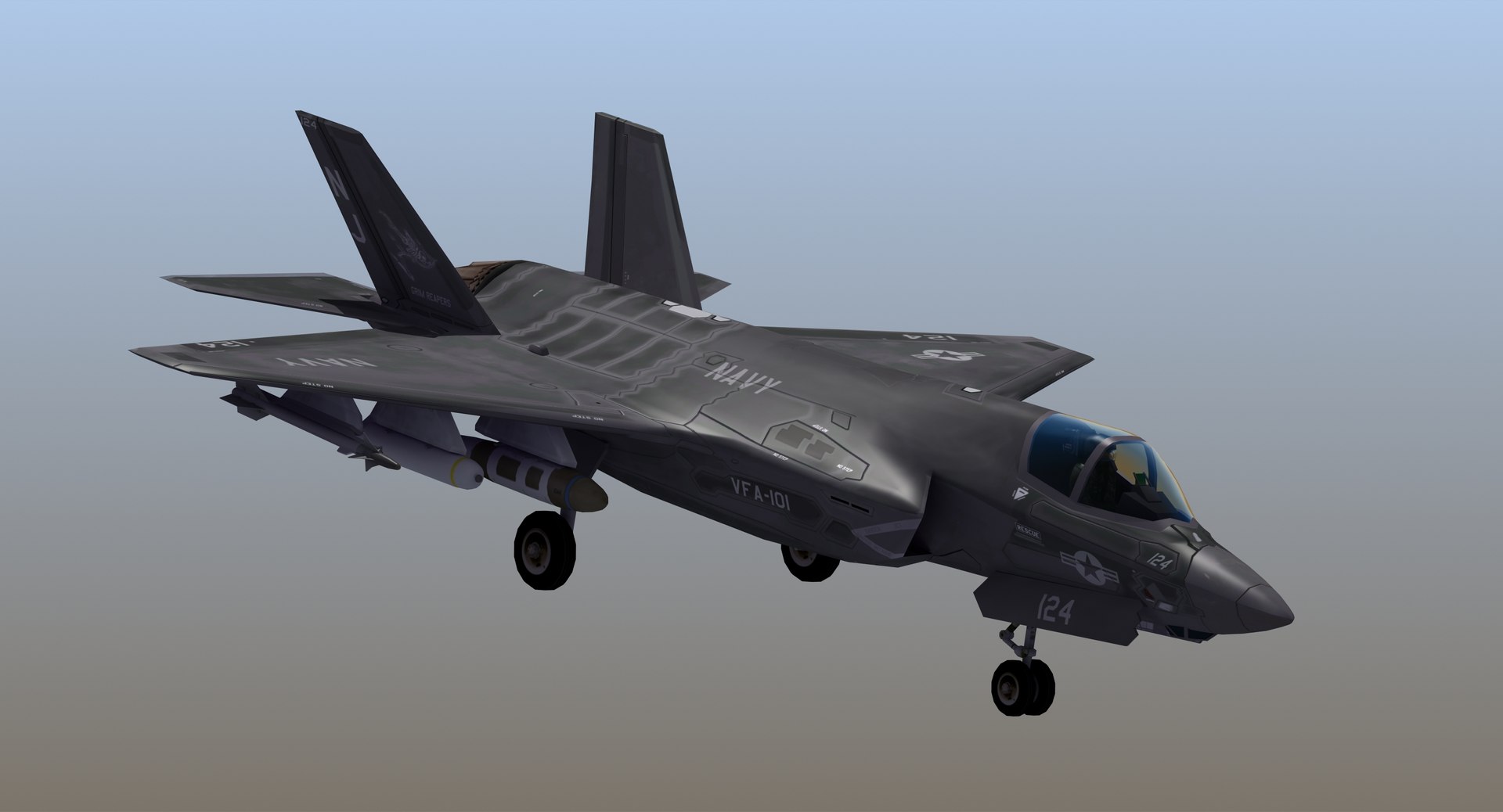 3D f-35c lightning strike fighter model https://p.turbosquid.com/ts-thumb/6s/1tnYow/BZPwe1Hq/f35c_grad_0000/jpg/1504285138/1920x1080/fit_q87/219f6ce3d96a070794cb71fc51f48fc2c70d3578/f35c_grad_0000.jpg