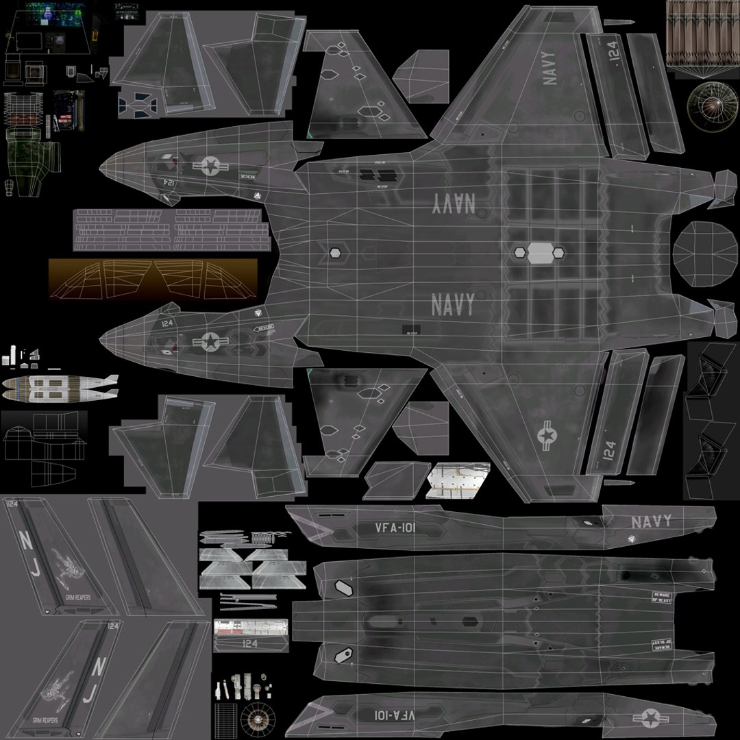 3D f-35c lightning strike fighter model https://p.turbosquid.com/ts-thumb/6s/1tnYow/m0UcE13c/f35c_uvs2/jpg/1504348952/1920x1080/fit_q87/a08b920ef7b48d001dbd7fb3cd6debdeb6d23cc9/f35c_uvs2.jpg