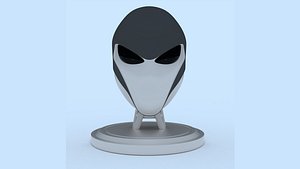 Female Robot Head