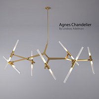 Agnes Chandelier - 14 Bulbs By Lindsey Adelman