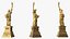 Golden Statue of Liberty Statuette