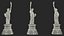 Golden Statue of Liberty Statuette