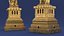 Golden Statue of Liberty Statuette