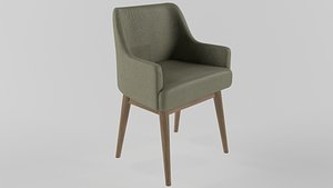 3D model armchair