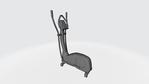 exercise bike 3D model