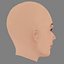 Rita Ora Head - No Hair - Low poly head for game