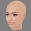 Rita Ora Head - No Hair - Low poly head for game