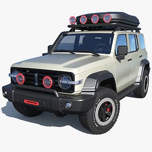3D model Great Wall Motor WEY Tank300 Hot Rod