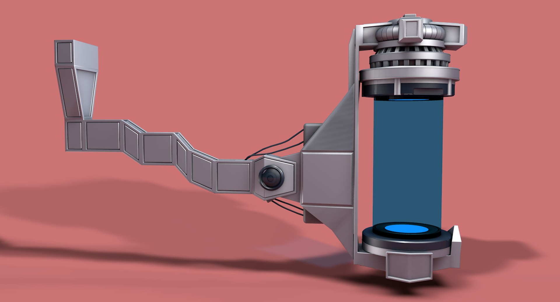 Sci Fi Liquid Container 3D model