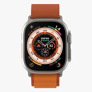 3D Apple Watch Ultra model