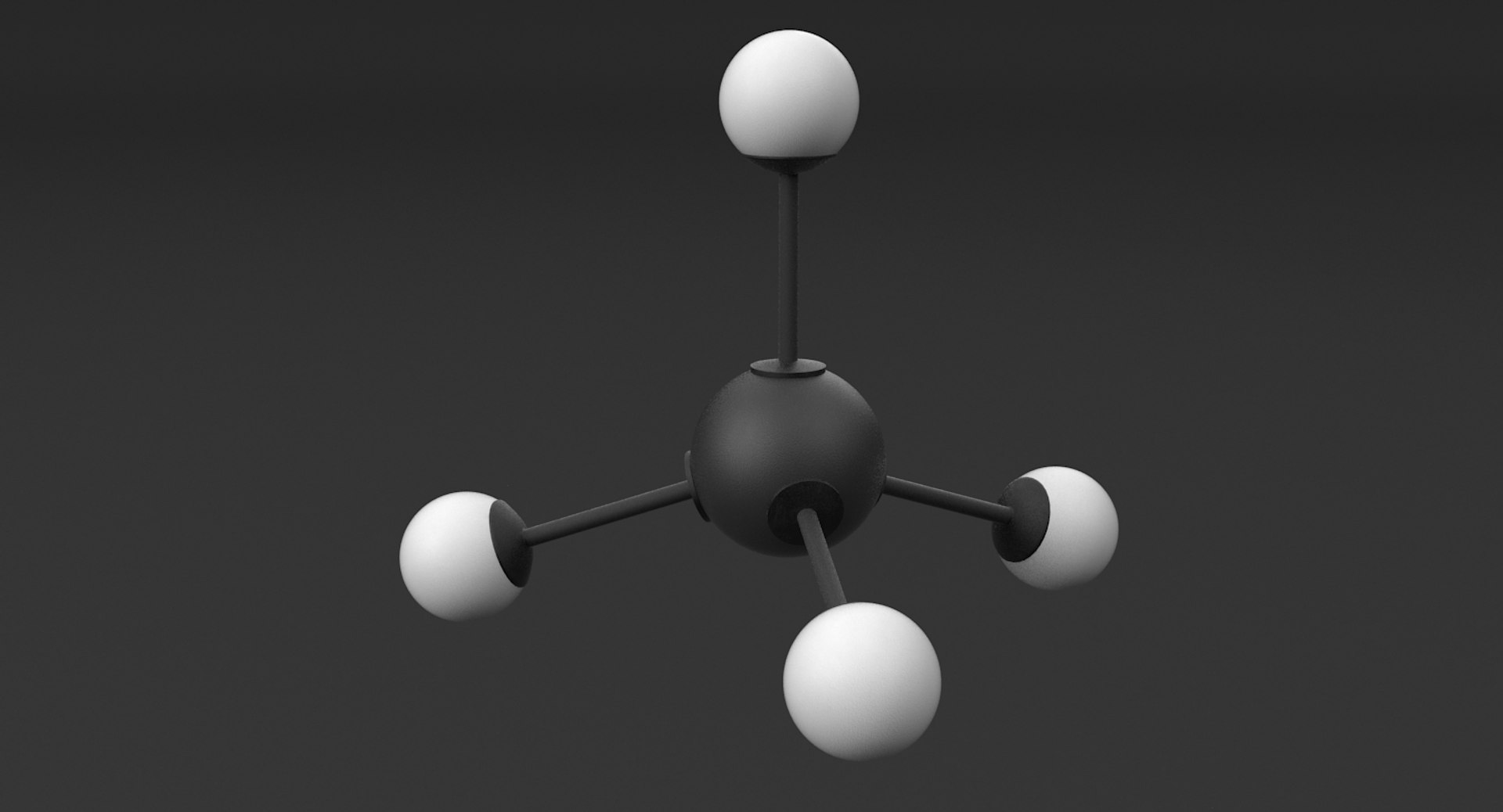 Methane Molecule 3D Model - TurboSquid 1416058