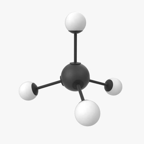 modelo 3d Molécula De Metano - TurboSquid 1416058
