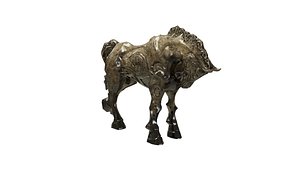 3D Statue Horse