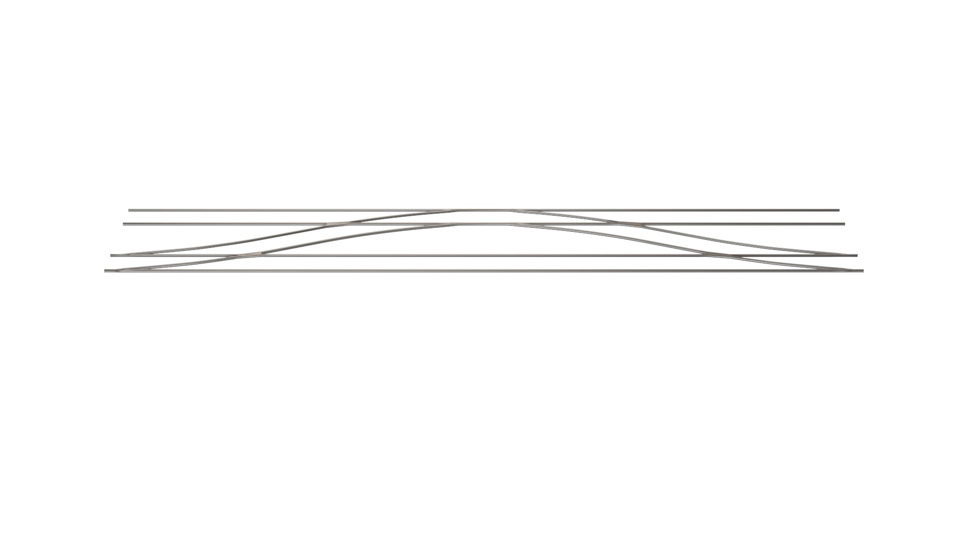 Tram Rails Element - Trapeze 3D - TurboSquid 1961584