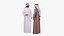 Arab People Talking 3D Model