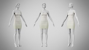 Dress 52 Moon Mist model