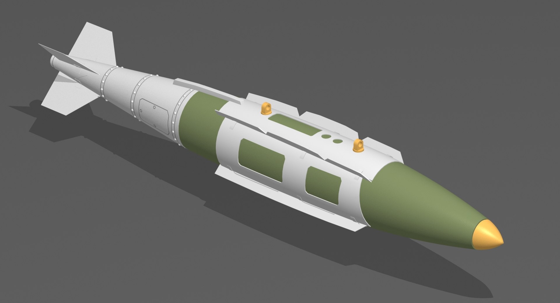 Gbu-31 Jdam 3d Model